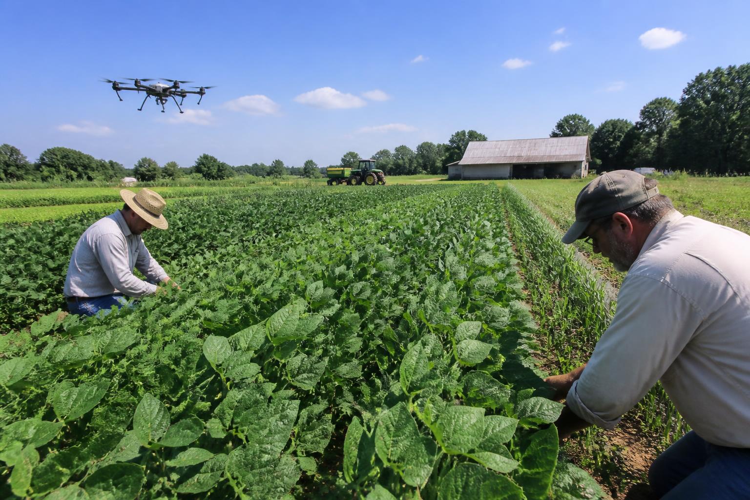 アラバマ州の夏の作物保護：雑草耐性への対策と再生可能なソリューションの採用