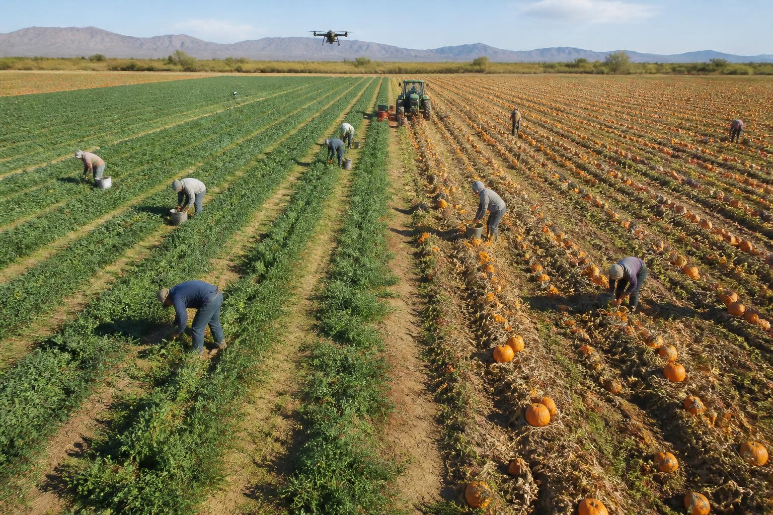 Arizona Growers Pivot to Efficient Irrigation and Tech to Sustain Fall Production